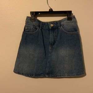 Basic denim skirt